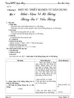 Giáo án - CN12 (Bài 17-20)