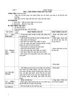 giáo án mĩ thuật tuần 1