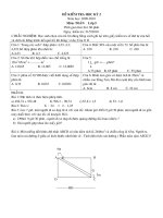 De kiem tr lop 5 nam 2010