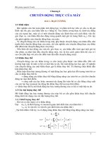 Bài giảng nguyên lý máy - Chương 6 ppt