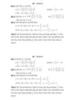 Đề  + ĐA KT học hè số học 6