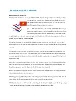 Gia nhập WTO: Cơ hội và thách thức doc