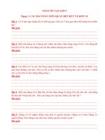 Tổng hợp 1 số dạng toán lớp 3 ôn tập hè 2010