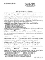 ĐỀ THI VẬT LÍ ĐH (14)