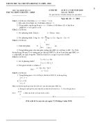Đề thi thử toán trương ĐHSP HN- 4