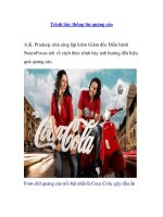 Trình bày thông tin quảng cáo ppt