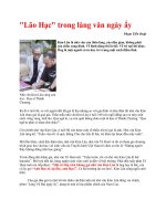 Lão Hạc-trong làng văn ngày ấy_Phạm Tiến Duật