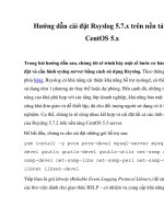 Hướng dẫn cài đặt Rsyslog 5.7.x trên nền tản CentOS 5.x doc