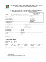 GIẤY ĐĂNG KÝ THÔNG TIN KHÁCH HÀNG (Dành cho cá nhân và hộ gia đình)-Agribank pptx