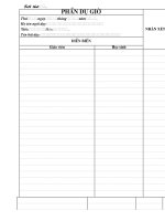 Sỏ thăm lớp dự giờ