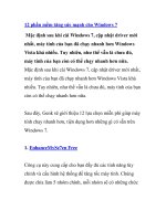 12 phần mềm tăng sức mạnh cho Windows 7 docx