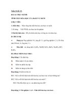 Giáo án hóa học lớp 9 - Tiết 19 pps