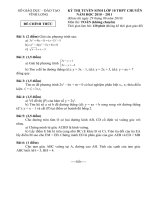 TSL10 Chuyen Toan Vĩnh Long 10-11