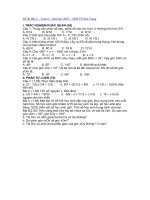 Đề thi HK 2 – Toán 6 – năm học 2007 – 2008 TP Nha Trang