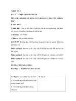 Giáo án hóa học lớp 9 - Tiết 41 pdf