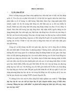 Vận dụng PBL vào tiết tự chọn chương 