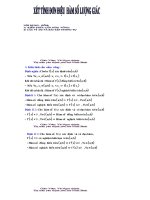 Xet tinh don dieu ham so