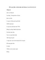 Hỗ trợ gia đình, cá nhân nhận nuôi dưỡng trẻ em mồ côi, bị bỏ rỏi ppt