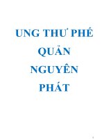 UNG THƯ PHẾ QUẢN NGUYÊN PHÁT doc