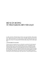 Tự tình Hồ Xuân Hương