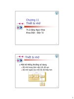 Giáo trình kỹ thuật số : Chương 11 part 1 docx