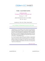 TUYỂN TẬP BẤT ĐẲNG THỨC (BÁO TOÁN TUỔI TRẺ) pps