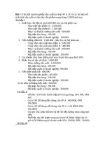 một số bài tập nguyên lý kế toán tại doanh nghiệp ppt