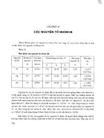 Hóa học vô cơ - Tập 3 - Chương 9 docx