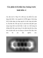 Các phân tử lộ diện huy hoàng trước kính hiển vi pot