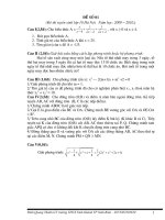 Tong hop de thi vao 10 nam 09 - 10