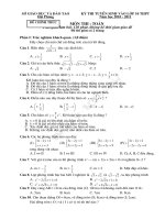 Đề thi vào lớp 10 THPT năm 10-11