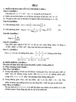 Đề toán ôn thi Đại học  2010 -3