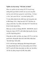 Nghiên cứu thị trường: 