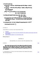 Động hóa học - Chương 6 doc