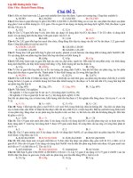 Đáp Án Rèn Luyện Kĩ Năng (2)