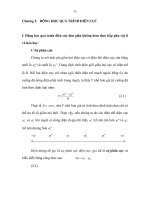 Giáo trình điện hóa - Chương 2 pptx