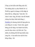 Công cụ tìm kiếm ảnh bằng màu sắc ppt