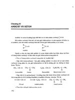Hóa học hữu cơ - Tập 2 - Chương 11 ppt