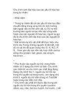 Chu trình sinh địa hóa của các yếu tố hóa học trong tự nhiên potx