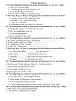 Bai Tap On Thi Vao Lop 10