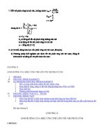 Động hóa học - Chương 10 pps