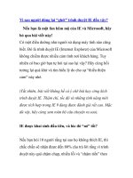 Vì sao người dùng lại “ghét” trình duyệt IE đến vậy? pps