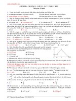 Kiểm tra chương1: vật lý chất rắn pot