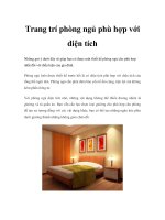 Trang trí phòng ngủ phù hợp với diện tích pptx