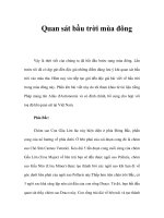 Quan sát bầu trời mùa đông (Đặng Vũ Tuấn Sơn) docx