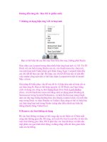 Hướng dẫn tăng tốc Mac OS X (phần cuối) pptx