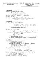 DAP AN TS 1`0 MON TOAN N¡M 2010-2011