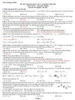 ĐỀ THI THỬ ĐH -VẬT LÝ-2010 (7)