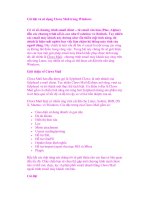 Cài đặt và sử dụng Claws Mail trong Windows potx