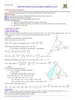 LUYỆN THI ĐH TOÁN - Chuyên đề Ttoaj độ KG